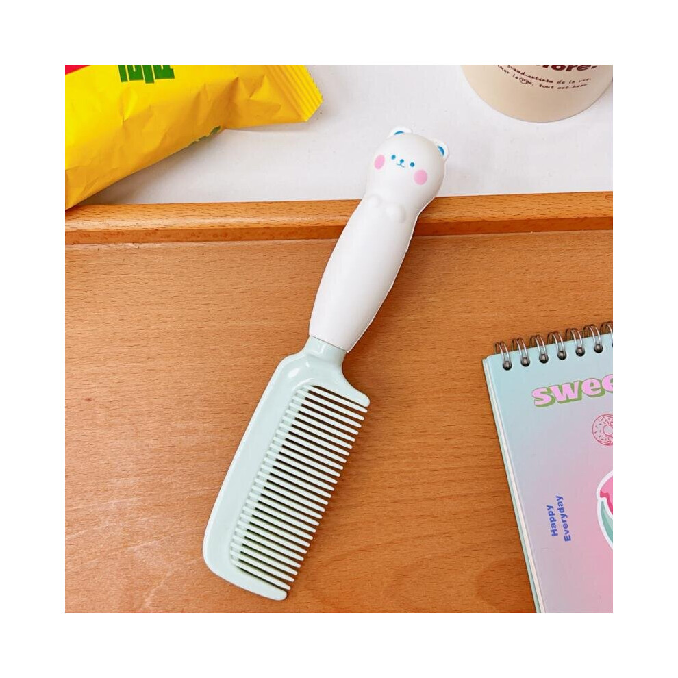 Dechoicelife Unisex Not,Specified (A-12) Cartoon Hairdressing Comb Woemen Students Hair Straightening Comb Girls Heart Cute Silicone Plastic Straight Hair Comb Wholesale