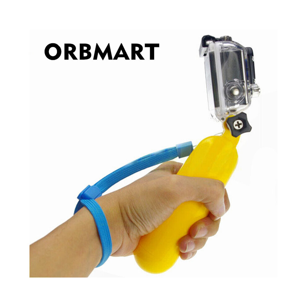 Orbmart Bobber Floating Handheld Monopod Mount Hand Grip Selfie Stick For Gopro Hero 9 10 11 4 3 Sj4000 Xiaomi Yi Action Cameras 4855008106294