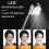 (a-Without led light) Selfie Stick tripod with fill light shutter for IOS Android Wireless Bluetooth Handheld Gimbal Stabilizer Mobile Phone 4