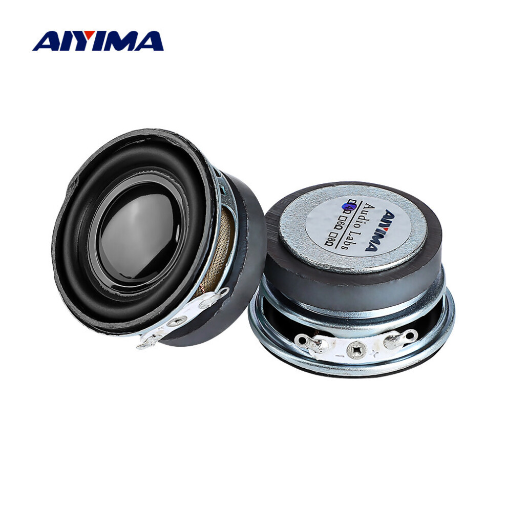 Aiyima 2Pcs 1.5Inch Audio Portable Speakers 4Ohm 3W Full Range Speaker Diy Stereo Home Theater Woofer Loudspeaker 4851195384774