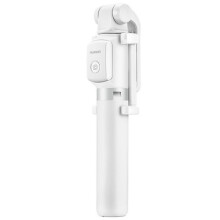(a-AF15 White) Huawei AF15 Selfie Stick Bluetooth Tripod for Phone Holder Portable Wireless Control Monopod Gimbal Stabilizer For iOS / Android