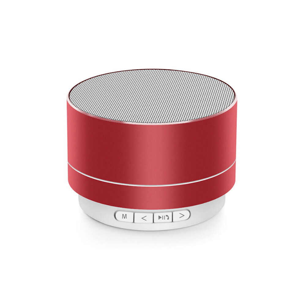 (A-) Mini Bluetooth Speaker True Stereo Subwoofer Handsfree Loudspeaker With Mic Tws Portable Outdoor Wireless Subwoofer Led Speaker Red 4851195402454