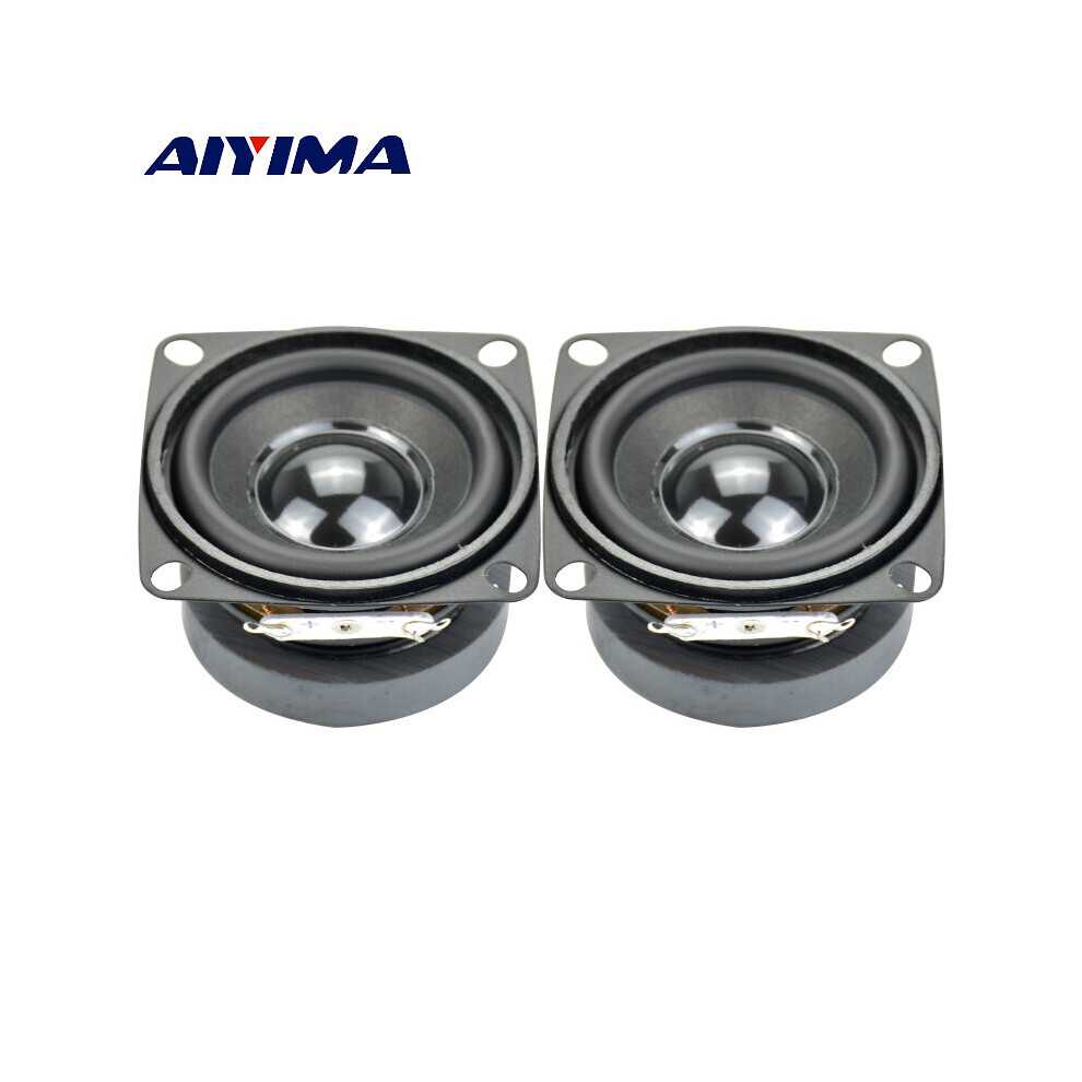Aiyima 2Pcs 2 Inch Full Range Speaker 4 Ohm 5W Mini Woofer Speakers Diy Home Theater Audio Subwoofer Loudspeaker 4851195410473