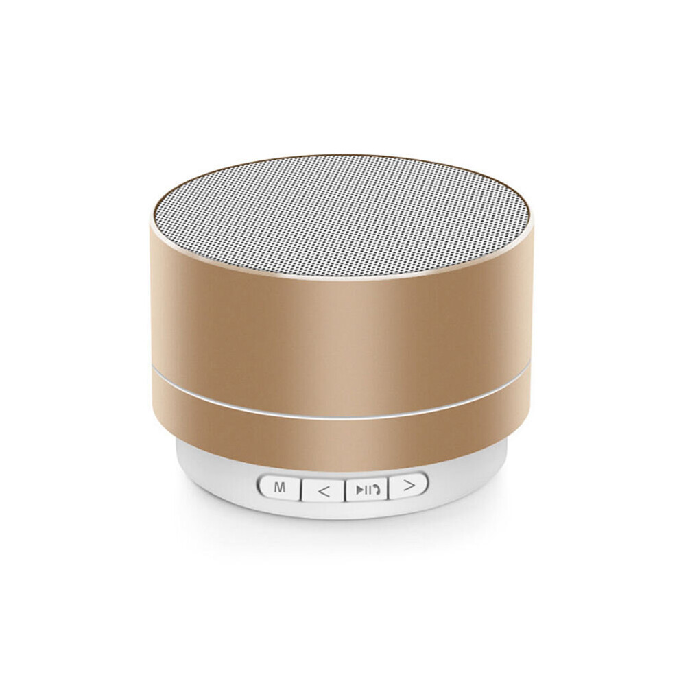 (A-) Mini Bluetooth Speaker True Stereo Subwoofer Handsfree Loudspeaker With Mic Tws Portable Outdoor Wireless Subwoofer Led Speaker Yellow 4851195402461