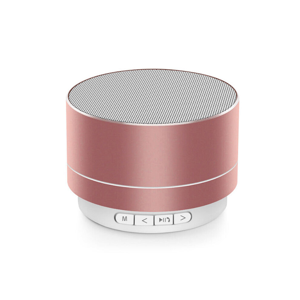 (A-) Mini Bluetooth Speaker True Stereo Subwoofer Handsfree Loudspeaker With Mic Tws Portable Outdoor Wireless Subwoofer Led Speaker Pink 4851195402447
