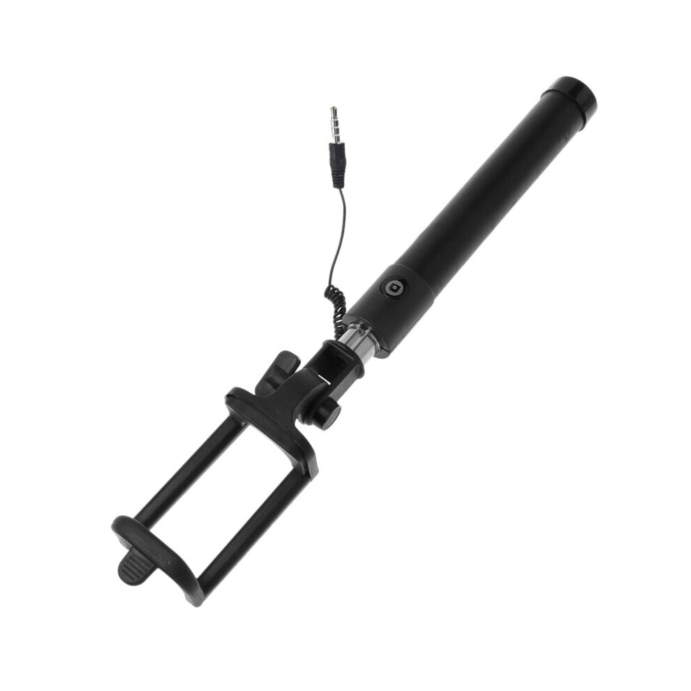 (A-) Handheld 3.5Mm Selfie Stick Portable Extendable Phone Monopod For Android & Ios Black 4852056944618