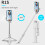 (a-Pink) Bluetooth Portable Selfie Stick Foldable Mini Extendable Tripod with Fill Light Wireless Remote Shutter Rotation Phone Stand 5