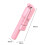 (a-Pink) Bluetooth Portable Selfie Stick Foldable Mini Extendable Tripod with Fill Light Wireless Remote Shutter Rotation Phone Stand 7