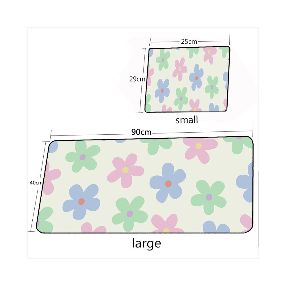 (A-14 400X900x2mm) 400X900mm Mouse Pad Anime Large Xxl Cute Kawaii Rabbit Mousepad Gaming Accessoroes Laptop Gamer Waterproof Keyboard Desk Mat 4855357990162