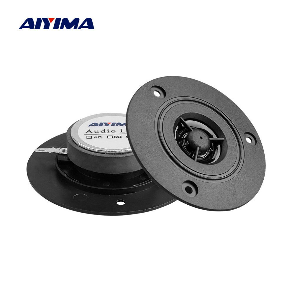 Aiyima 2Pcs 3 Inch Audio Portable Speakers 8 Ohm 10W Speaker Louderspeaker Tweeter Treble For Stereo Sound Box Diy Accessories 4851195383500