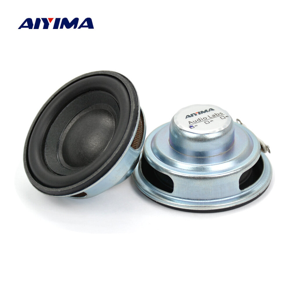 Aiyima 2Pcs Mini Audio Speakers 50Mm 4 Ohm 5W Subwoofer Multimedia Portable Speaker Sound Amplifier Loudspeaker Diy 4851195389595