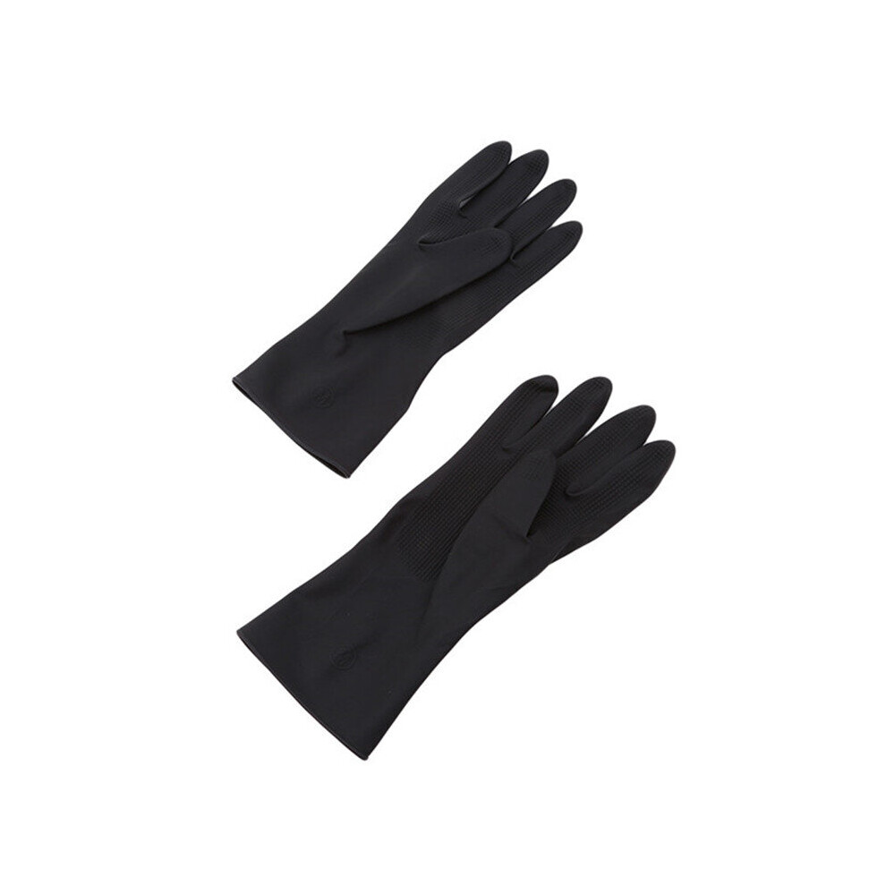 Photos - Hair Pin / Headband / Elastic Hair Tie 1Pair Hair Straightener Perm Curling Hairdressing Heat Resistant Glove Black Glove Styling Hairdressing Accessor(a-black S)