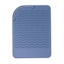 (a-BL) Professional Silicone Styling Station Mat for All Hair Irons Heat Resistant Curling Iron Straightener Pad Hair Styling Tools