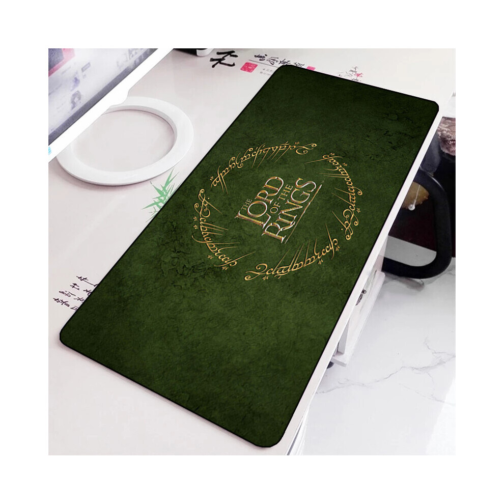 (A-Fj004562 300X800x2mm) Lords The Rings Mouse Pad Cartoon Gaming Keyboard Mat Desk Protector Rubber Mats Anime Mousepad Deskmat Kawaii Cute Mouse Pad 4855358007616
