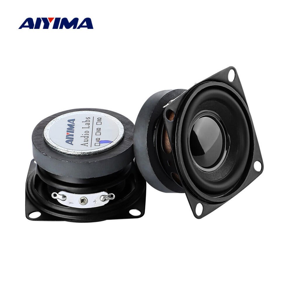 Aiyima 2Pcs 2 Inch 4Ohm 5W Hifi Full Range Speaker Mini Woofer Speakers Audio Subwoofer Loudspeaker Home Threater Diy 4851195382183