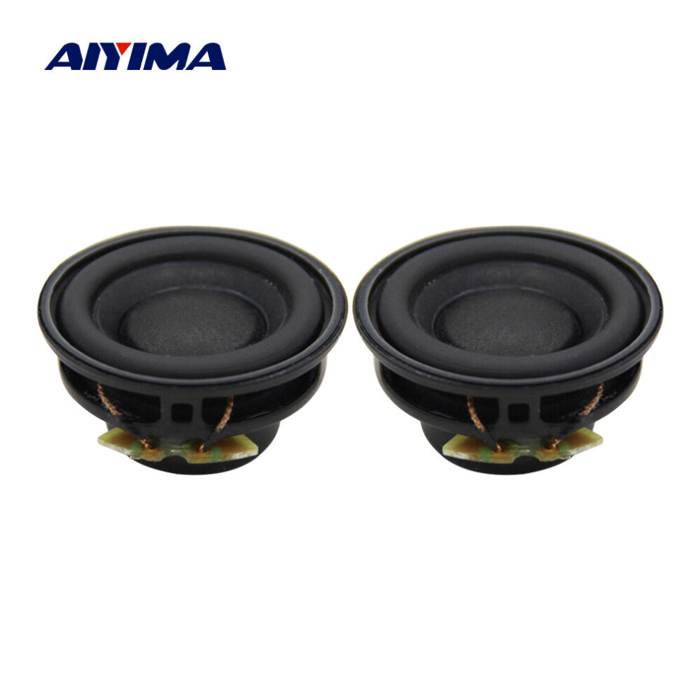 Aiyima 2Pcs 33Mm Mini Audio Speakers 4 Ohm 3W Portable Full Range Speaker Loudspeaker Amplifier Home Sound Theater Diy 4851195416277
