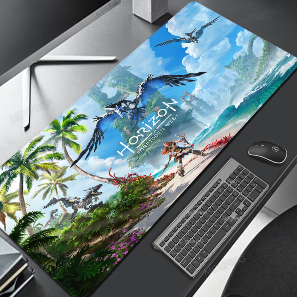 Photos - Other for Computer  Horizon Zero Dawn Forbidden West Mousepad Office on The Table Desk Design Objects Gaming Desktop Accessor(a-12 900x400x2mm)