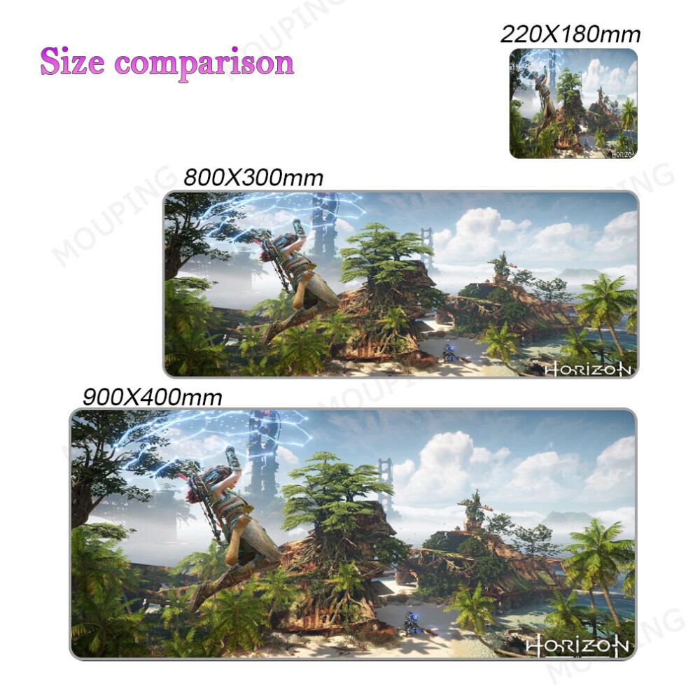 Photos - Other for Computer  Horizon Zero Dawn Forbidden West Mousepad Office on The Table Desk Design Objects Gaming Desktop Accessor(a-17 900x400x3mm)