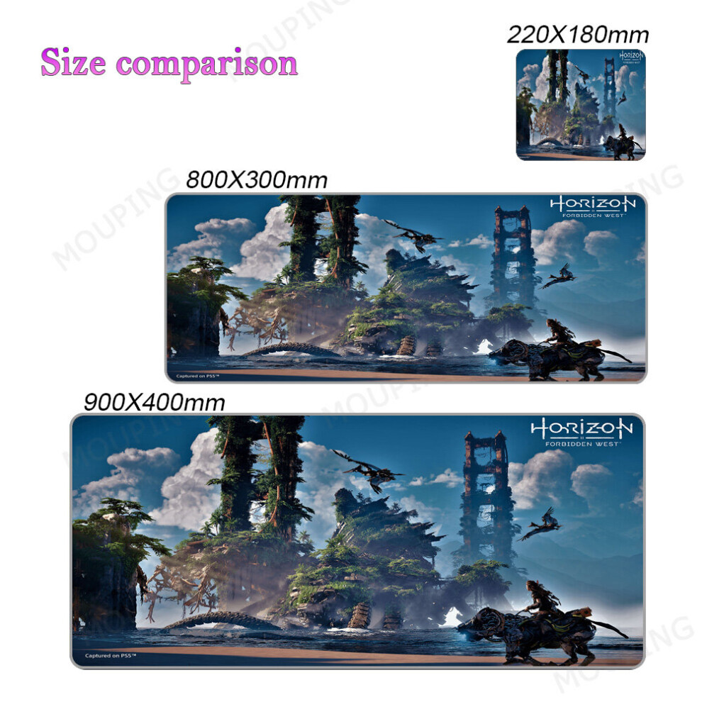 Photos - Other for Computer  Horizon Zero Dawn Forbidden West Mousepad Office on The Table Desk Design Objects Gaming Desktop Accessor(a-13 900x400x4mm)
