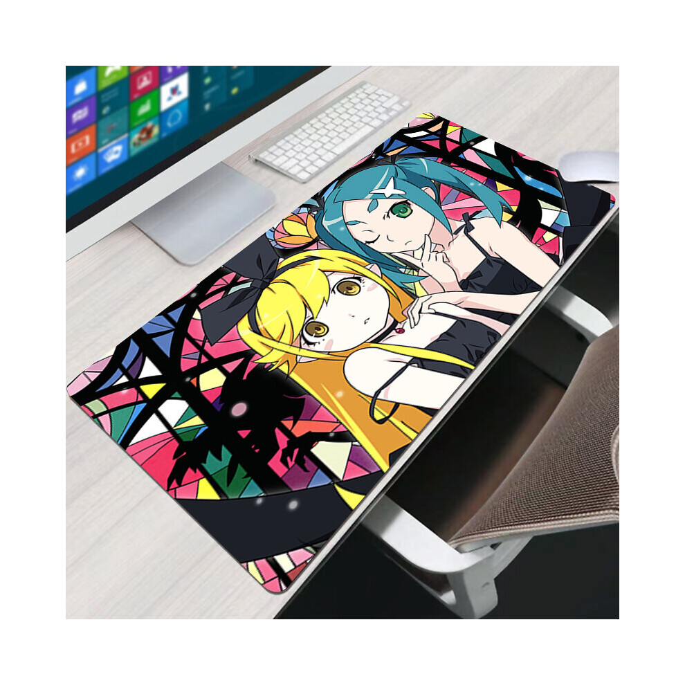 (A-Fs005126 300X800x2mm) Monogatari Mouse Pad Accessories Mats Pc Keyboard Mause Pads Mice Protector Large Gamer Desk Mat Mousepad Anime Xxl Gaming 4855358067320