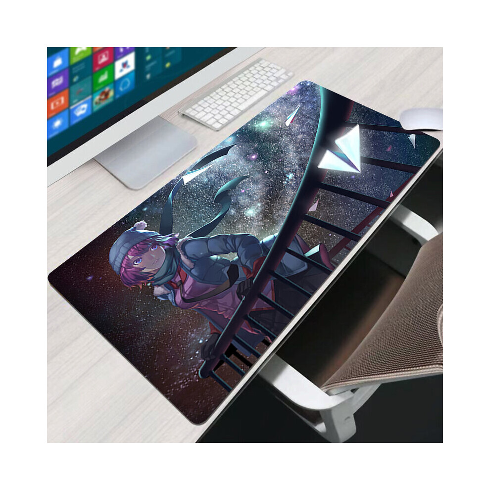 (A-Fs005119 300X800x2mm) Monogatari Mouse Pad Accessories Mats Pc Keyboard Mause Pads Mice Protector Large Gamer Desk Mat Mousepad Anime Xxl Gaming 4855358066699