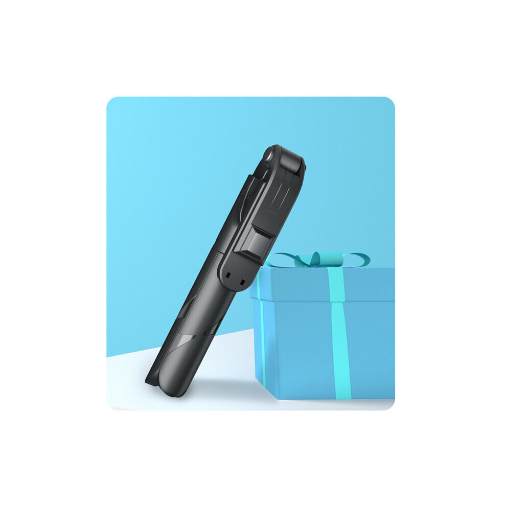(A- Xt02) 2022 New Tripod Selfie Stick For Mobile Phone Photo Taking Live Broadcast Chargable Bluetooth Remote Control Tripod Stand Pole Black 4852056951968