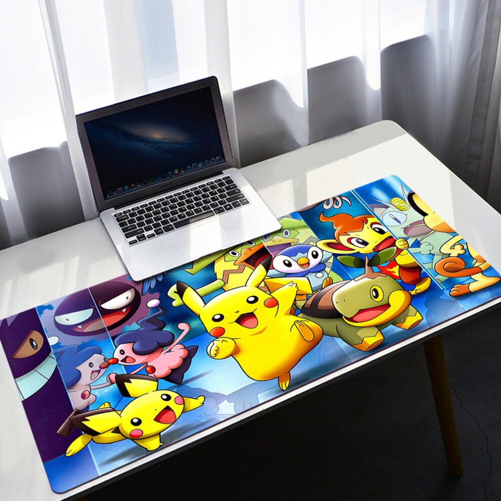 (a-A18 S  180x220x2mm) Cartoon Pokemon Mouse Pad Gamers Decoracion Mousepad Large PC Accessories Laptop Gamer Completo Desk Varmilo Keyboard Mat Table