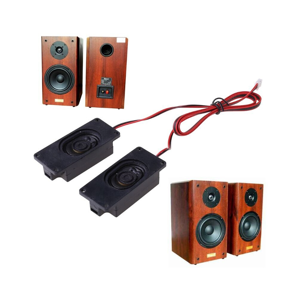 Ootdty 2X 4 Ohm 3W 3070 Advertising Lcd Tv Speakers Loudspeaker Rectangle Speaker 4851195412019