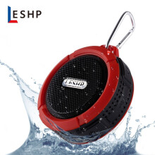 Shower Speaker C6 Outdoor Portable Waterproof Wireless Bluetooth-Compatible Car Speaker Suction Cup TF Card Smartphone Computer