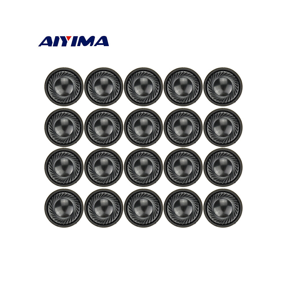 Aiyima 20Pcs 1Inch 28Mm Mini Audio Portable Speakers 1W 8 Ohm Earphones Speaker Louderspeaker For Mobile Portable Dvd / Evd 4851195400887
