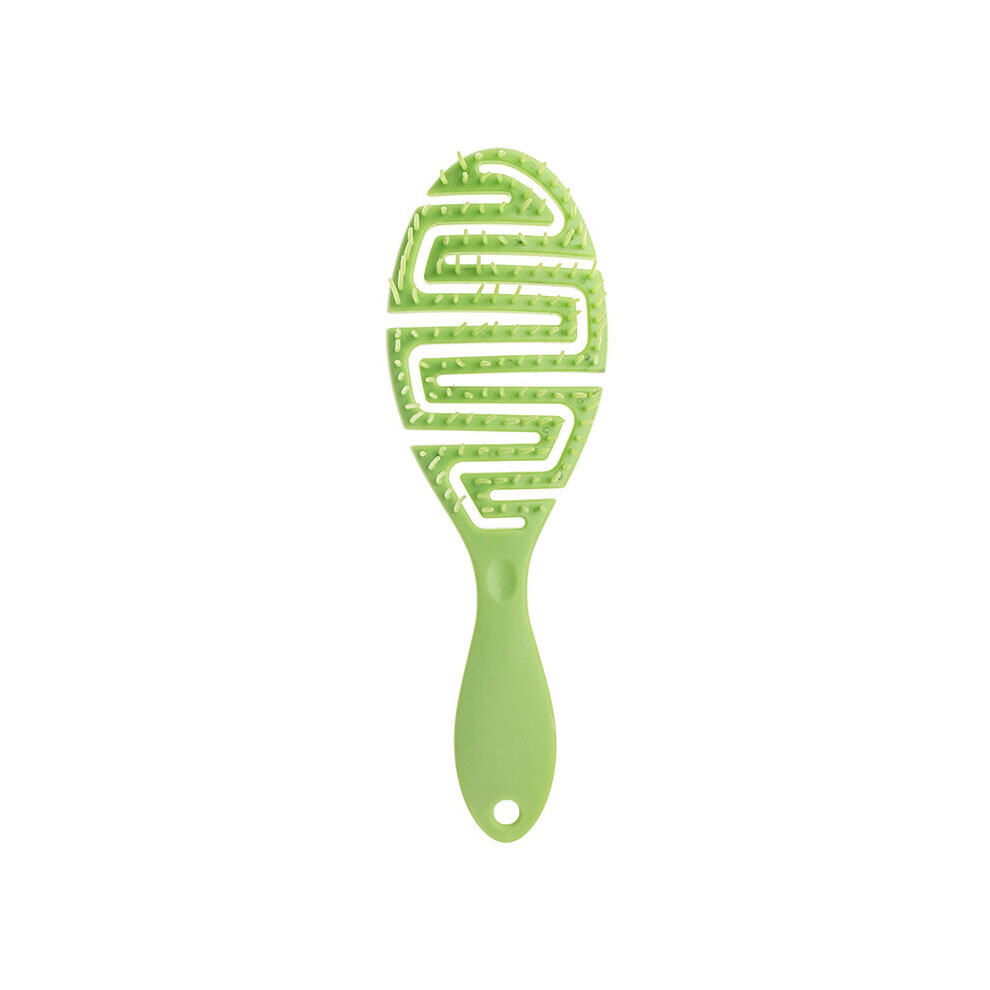 Dechoicelife Unisex Not,Specified (A-No.4) 1Pc Elastic Massage Combs Anti-Detangling Hair Brush Portable Massaging Straight Hair Straightening Comb Styling Tools For Women