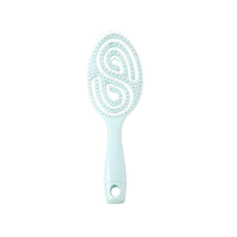 Dechoicelife Unisex (A-No.6) 1Pc Elastic Massage Combs Anti-Detangling Hair Brush Portable Massaging Straight Hair Straightening Comb Styling Tools For Women