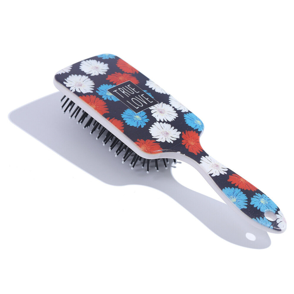 Dechoicelife Unisex (A-01) Cute Square Large Plate Airbag Air Cushion Massage Comb Wide Tooth Curly Straight Hair Straightening Fluffy Hair Styling Comb