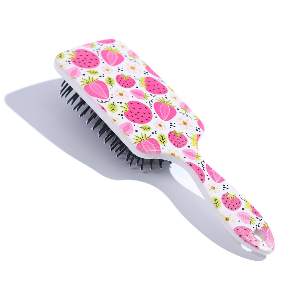 Dechoicelife Unisex (A-08) Cute Square Large Plate Airbag Air Cushion Massage Comb Wide Tooth Curly Straight Hair Straightening Fluffy Hair Styling Comb