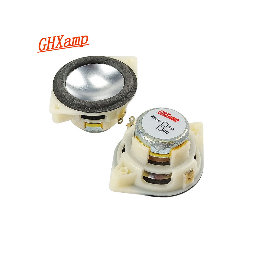GHXAMP 1.5 inch 4ohm 5W full range speaker Long stroke Magnesium Aluminum cone Neodymium Desktop MINI Speaker Diy 2pc-image-OPC-PC2Z5M8-NEW