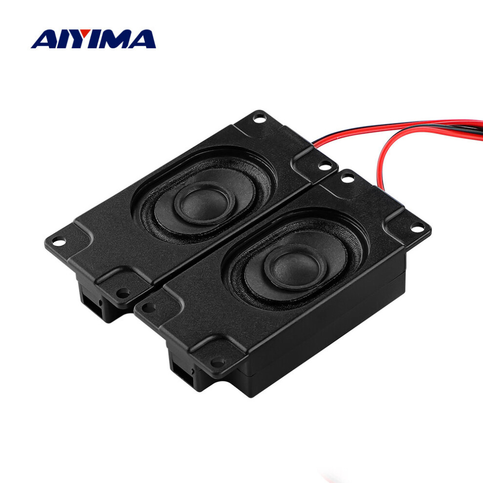 Aiyima 2Pcs Audio Portable Speakers 3070 Box Speaker 8 Ohm 5W Diy Mini Tv Computer Speakers 4851195385047