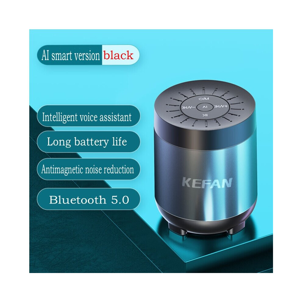 (A-) Ai Speaker Mini Wireless Loudspeaker Subwoofer Portable Music Sound Column Bass Tooth-Compatible Outdoor Stereo Surround Blue 4855059758305