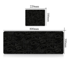 (a-HC009882 500x1000x2mm) White Black Mouse Pad Art Large Desk Mat Pc Keyboard Accessories Gaming Xxl Desktop Mousepad Gamer Cabinet Mats Office Carpet