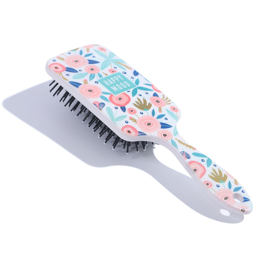 Dechoicelife Unisex (A-05) Cute Square Large Plate Airbag Air Cushion Massage Comb Wide Tooth Curly Straight Hair Straightening Fluffy Hair Styling Comb