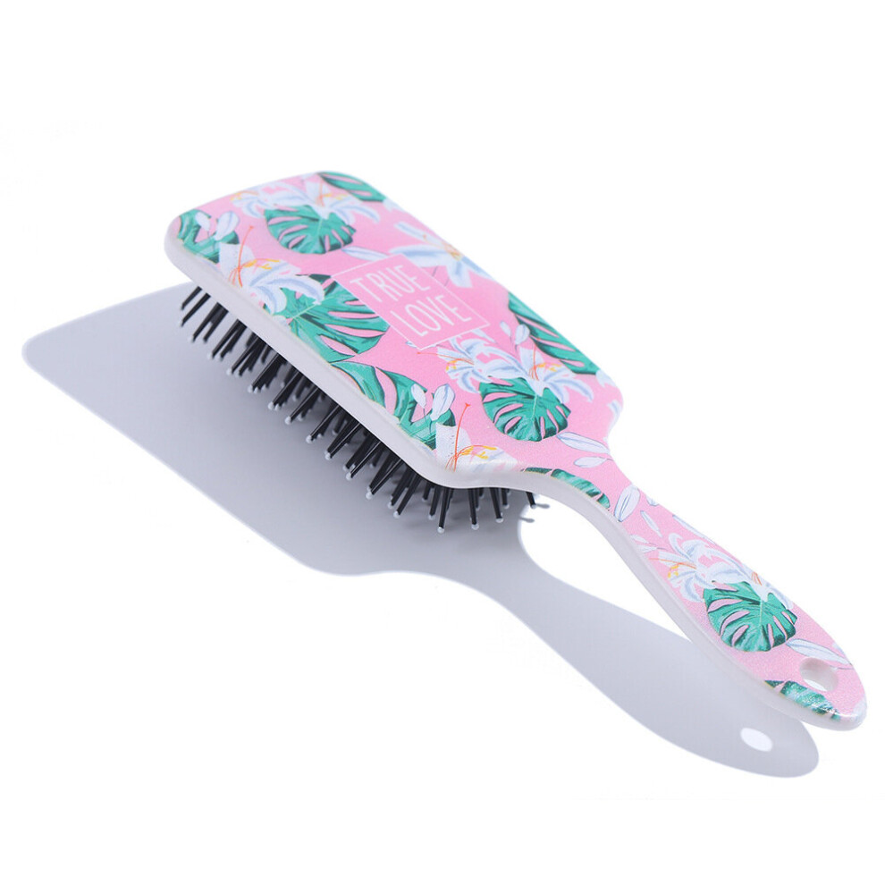 Dechoicelife Unisex Not,Specified (A-04) Cute Square Large Plate Airbag Air Cushion Massage Comb Wide Tooth Curly Straight Hair Straightening Fluffy Hair Styling Comb