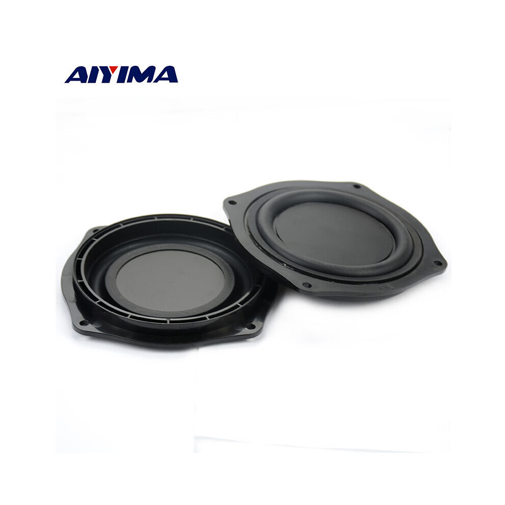 Aiyima 2Pcs 4Inch Audio Speakers Diy Bass Speaker Vibrating Membrane Passive Bass Woofer Diaphragm Plate 4851195382978