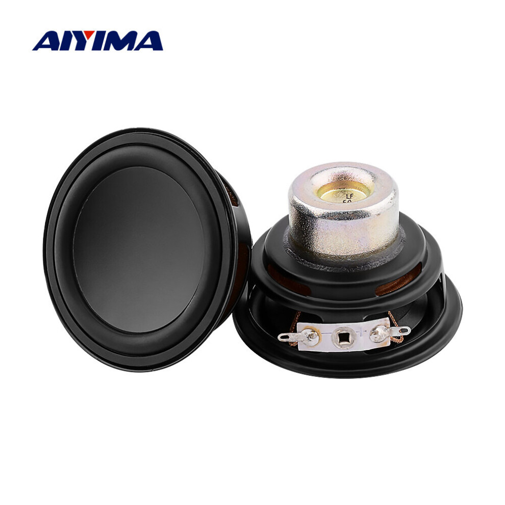 Aiyima 2Pcs 2.5 Inch Midrange Bass Speaker 6 Ohm 20W Woofer Loudspeaker Neodymium Magnetic Audio Sound Music Speaker 4851195396449