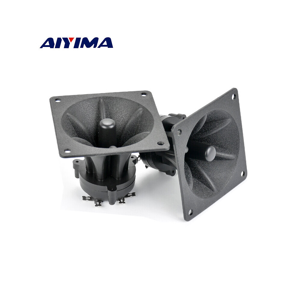 Aiyima 2Pcs Tweeters 85Mm Piezoelectric Tweeter Loudspeaker 150W Ceramic Buzzer Treble Square Audio Speaker 4851195379381