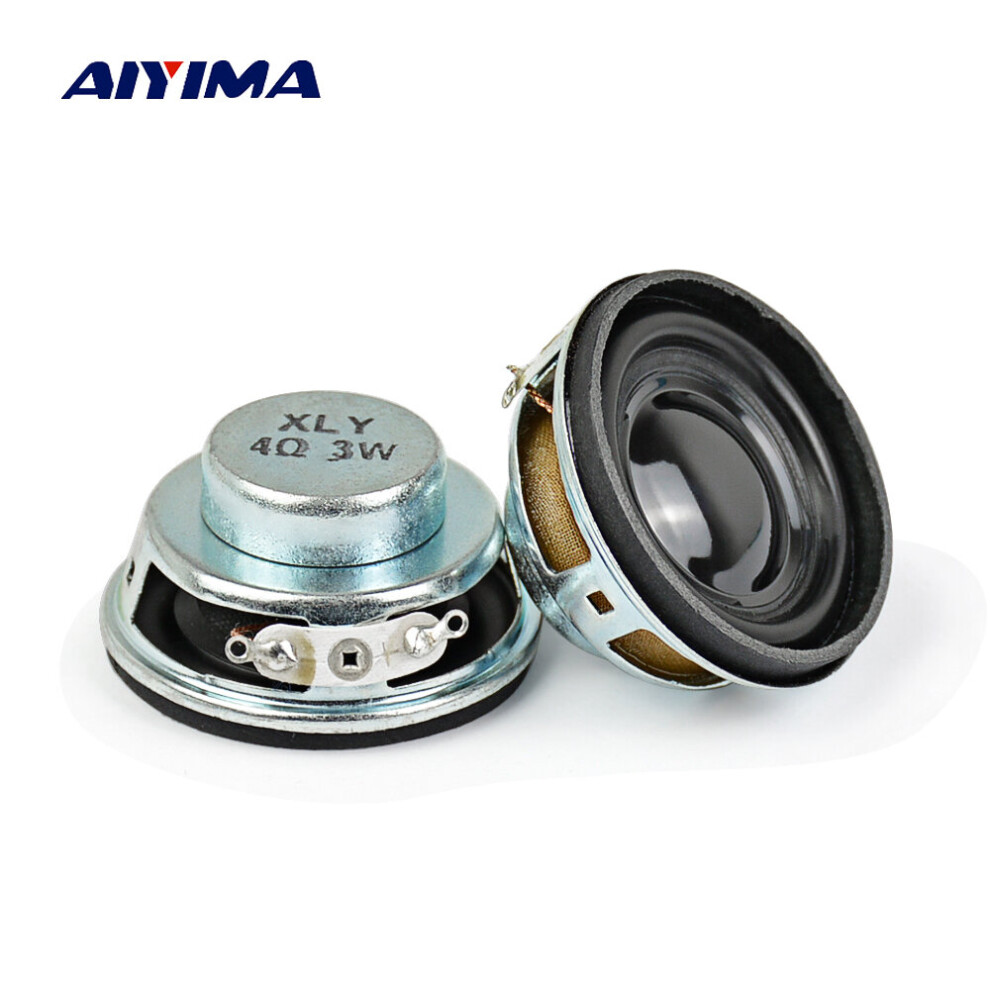AIYIMA 2Pcs 40MM Portable Audio Speaker 1.5 Inch HiFi 4Ohm 3W Full Range Speaker For Bluetooth Loudspeaker DIY-image-OPC-PC2Z6HT-NEW