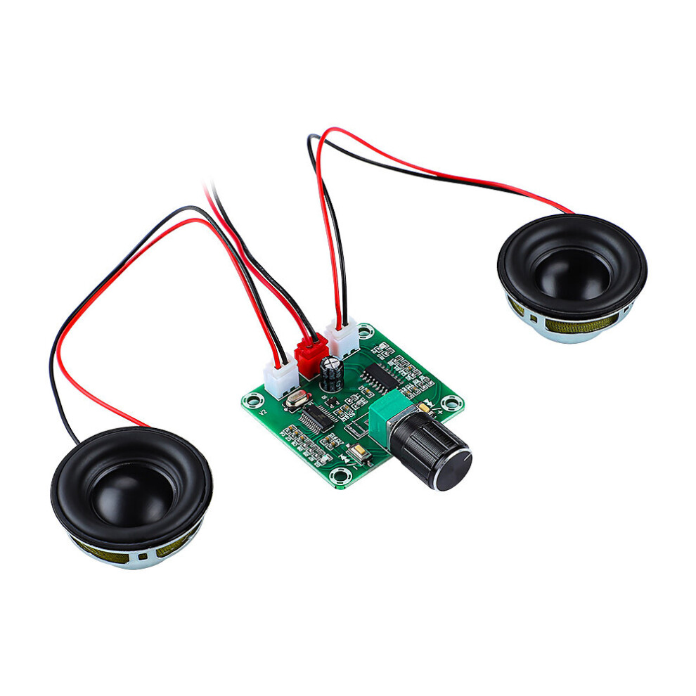 (A-Amp 2Pcs Speakers) Aiyima 2Pcs 40Mm Mini Audio Portable Speakers 16 Core 4 Ohm 5W Full Range Speaker Rubber Side Ndfeb Magnetic Speaker 4851195380189