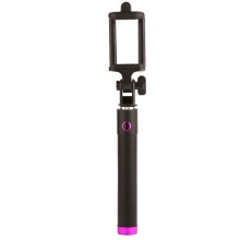 (a-Rose red) Wireless Bluetooth Selfie Stick Tripod With Remote Control for iPhone Huawei Samsung Android Mobile Monopod Selfie Stick Shutter