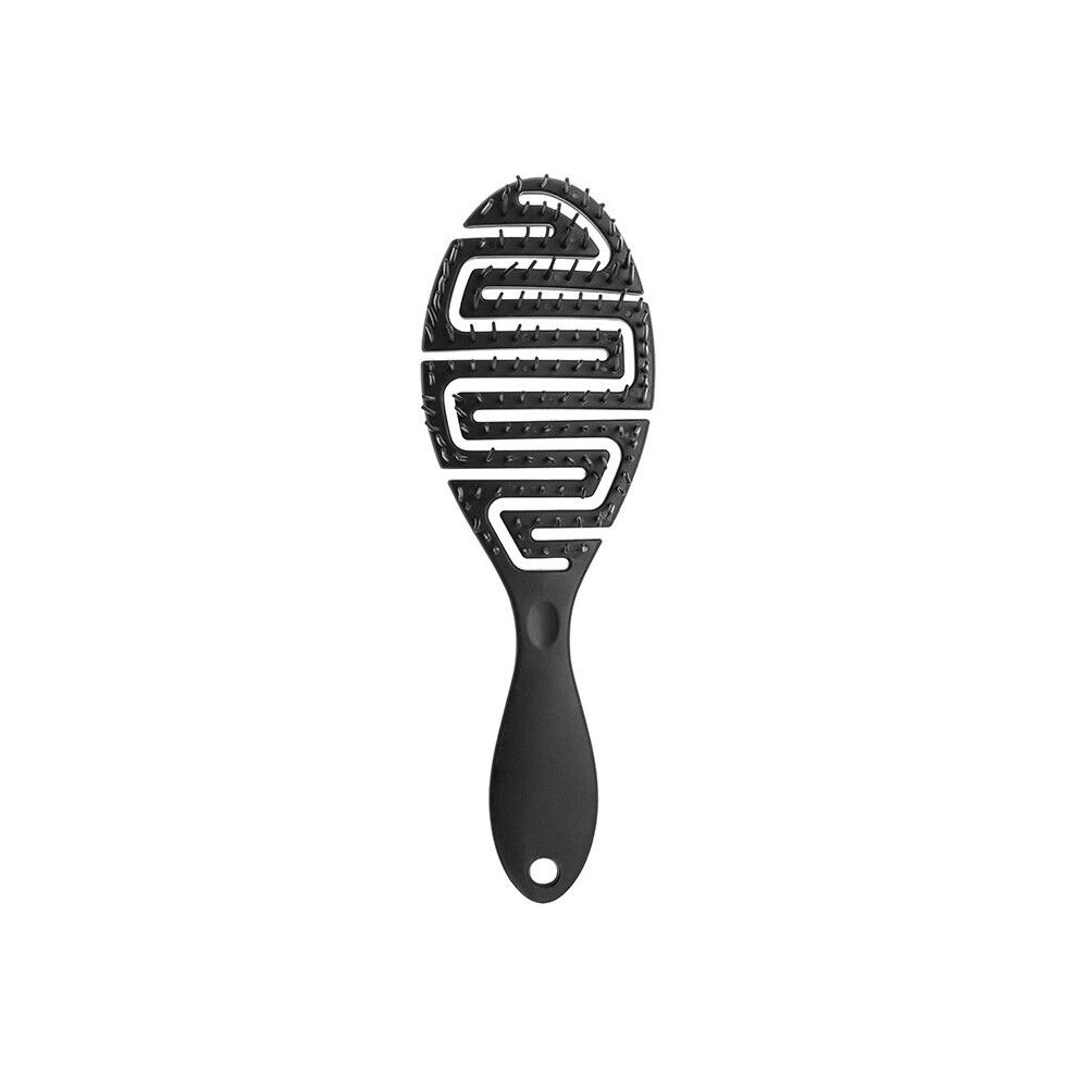 Dechoicelife Unisex Not,Specified (A-No.3) Portable Anti-Detangling Hair Brushes Elastic Massage Combs Massaging Straight Hair Straightening Comb Women Styling Accessories