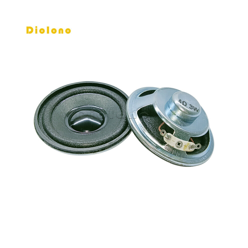 (A-2Pcs 57Mm Speaker) 4Ohm 3W Acoustic Speaker 57Mm 2.2Inch Bass Loudspeaker 18 Internal Magnet Hat Pu Foam Edge Black 4851195394711