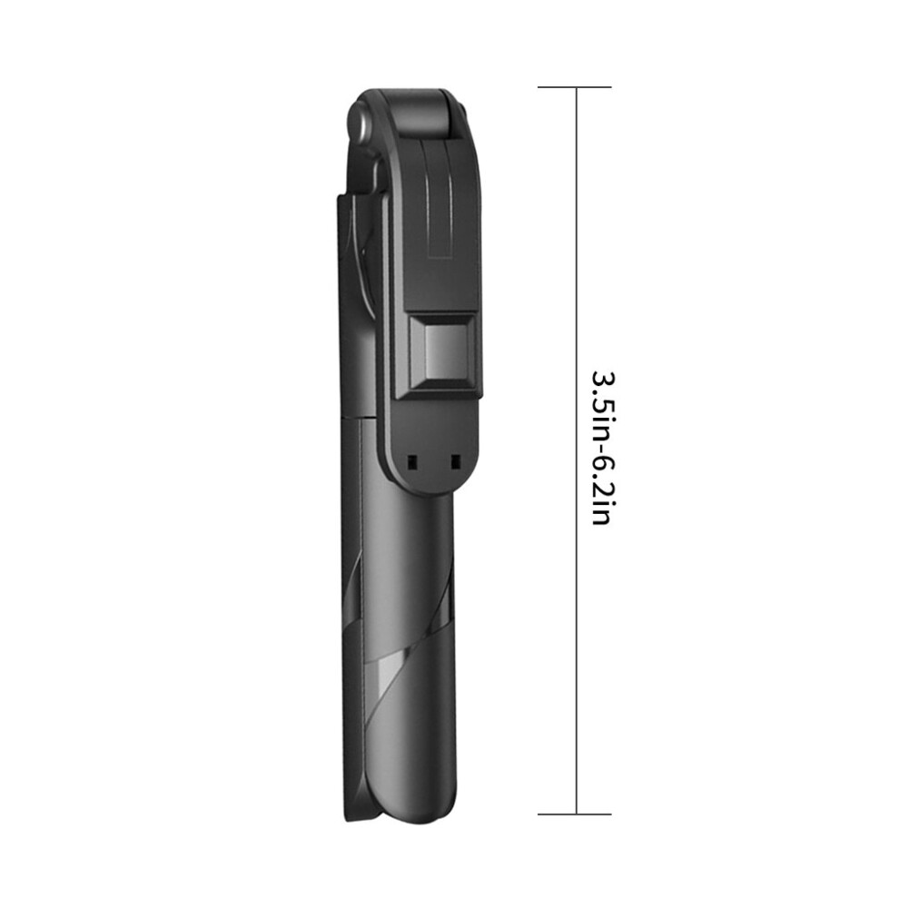 (A-) Xt02 Bluetooth Selfie Stick 360 Rotating Live Streaming Phone Holder Retractable And Portable Multifunctional Tripod Black 4852056948876