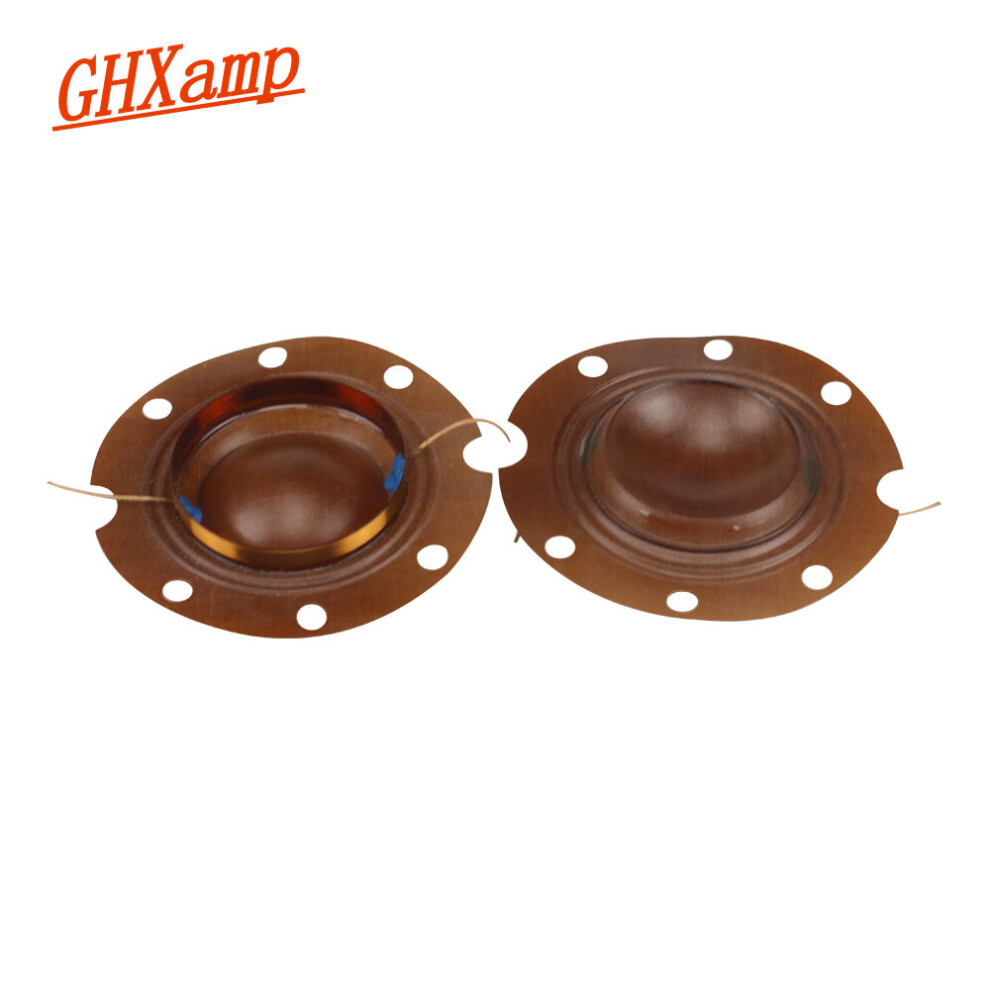 Ghxamp 51 Core Broadcast Treble Voice Coil 16Ohm 50W Ksv Alarm Ring Tweeter Speaker Repairs Voice Coil Concave Shape 2Pcs 4851195404427